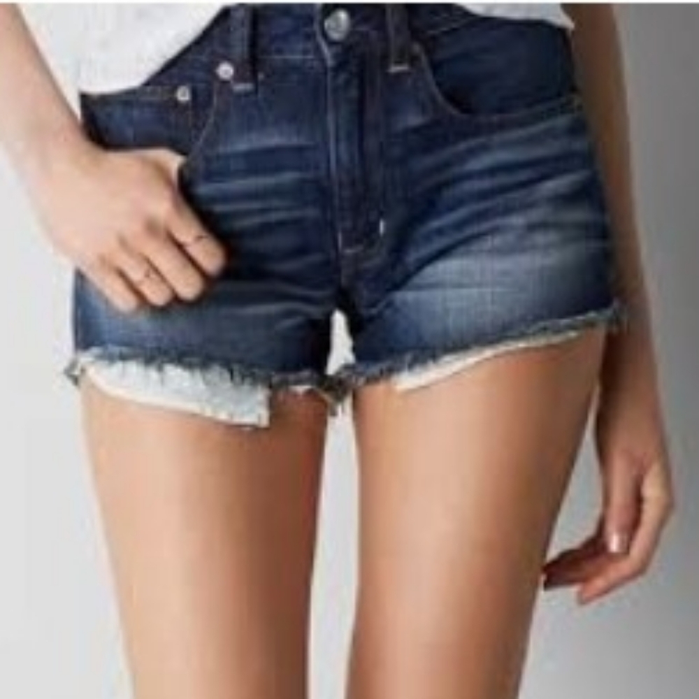 American Eagle Hi-Rise Shorties Jean Shorts